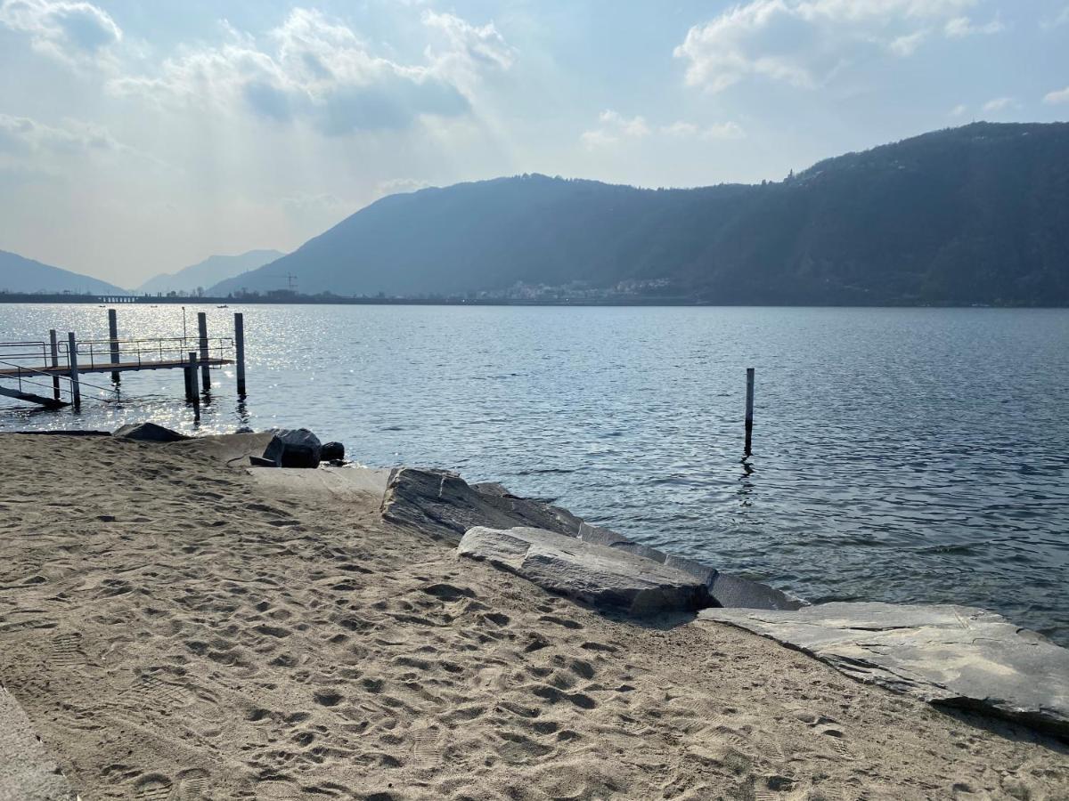 Relax-Lugano Lake Bissone Exterior foto