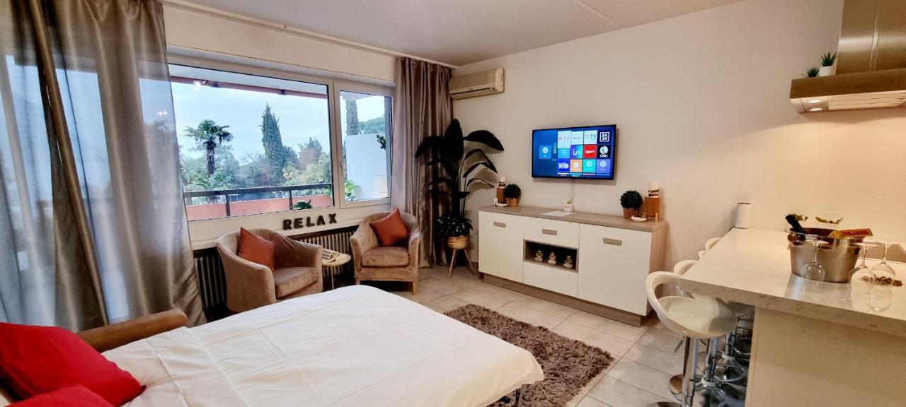 Relax-Lugano Lake Bissone Exterior foto