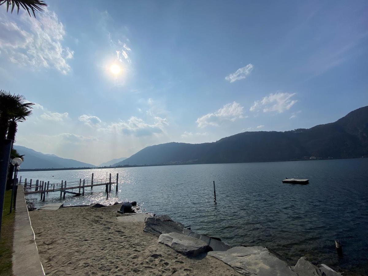 Relax-Lugano Lake Bissone Exterior foto