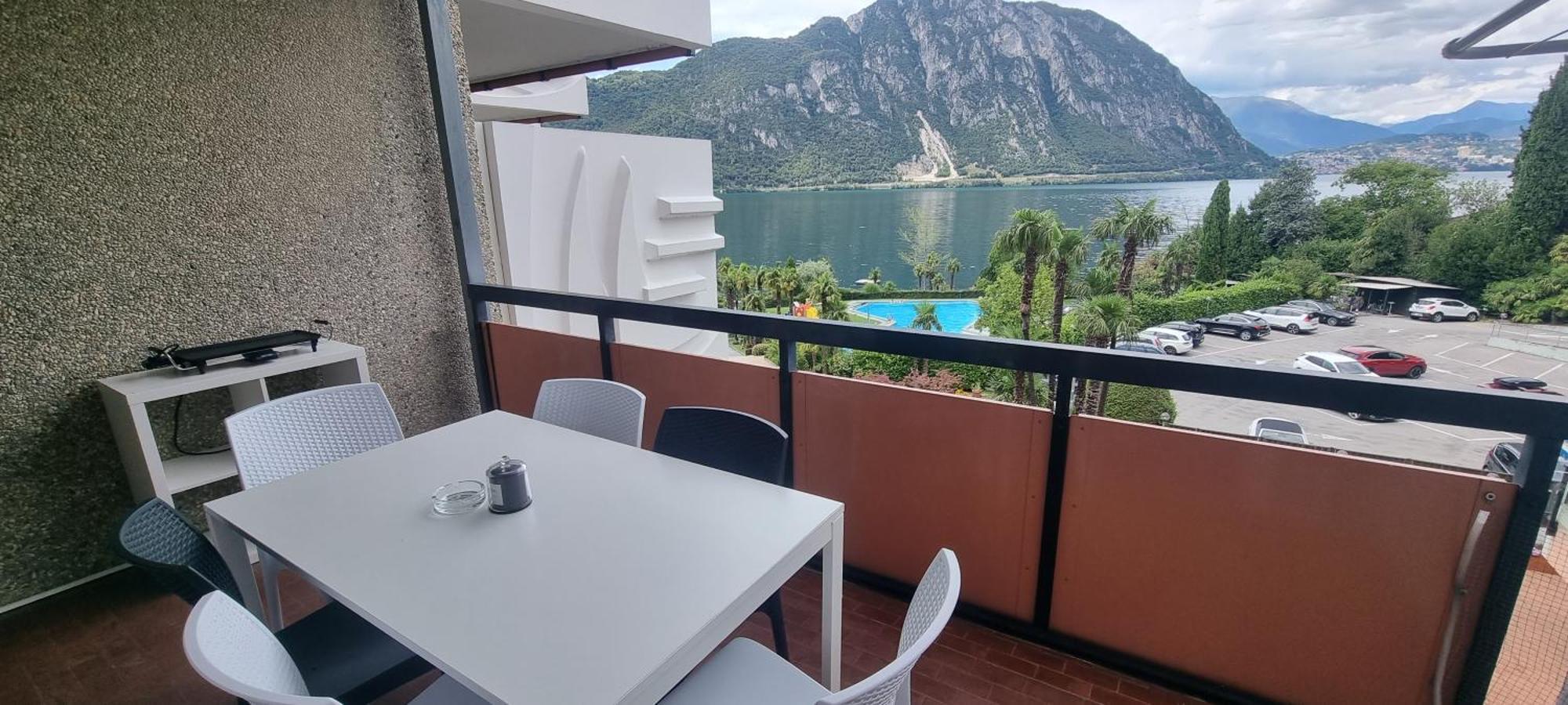 Relax-Lugano Lake Bissone Habitación foto